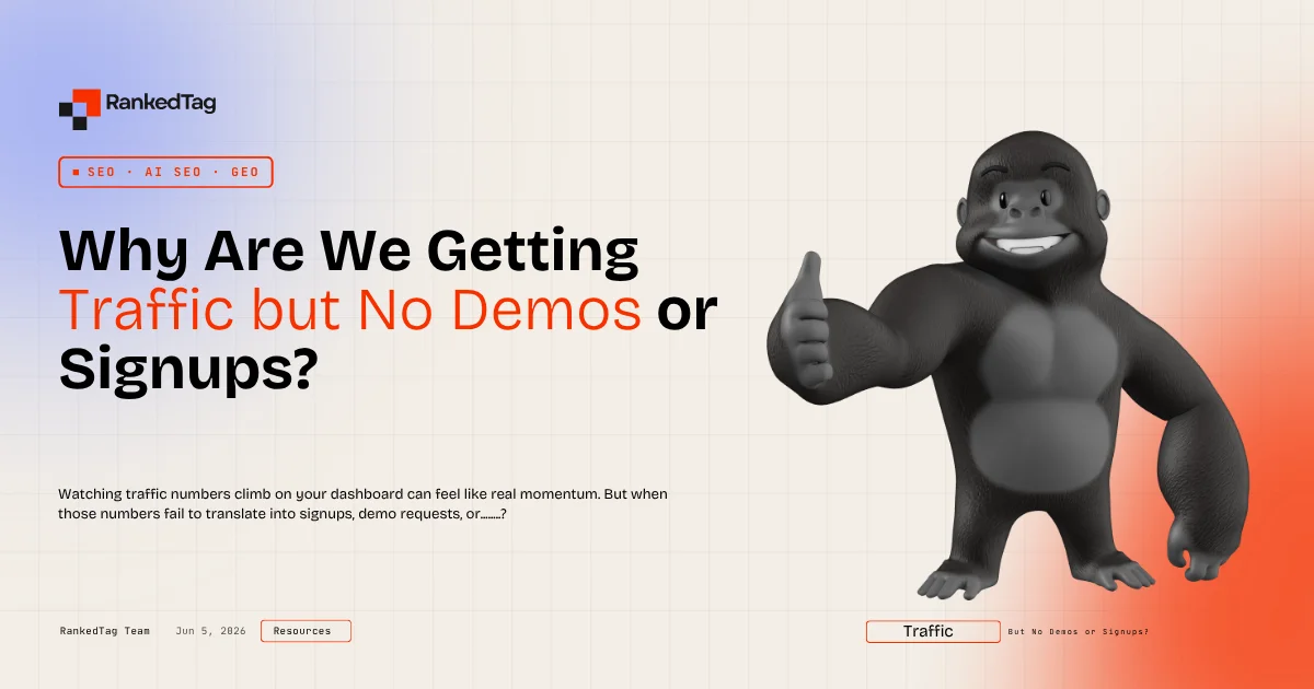 Why Are We Getting Traffic but No Demos or Signups?