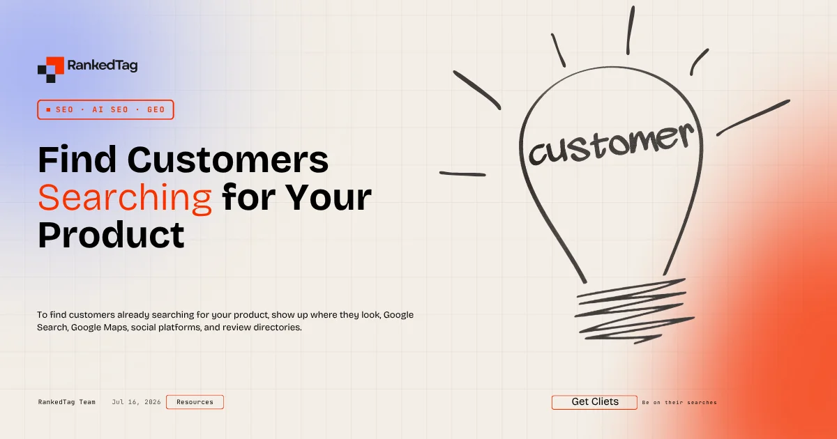 Find Customers Searching for Your Product
