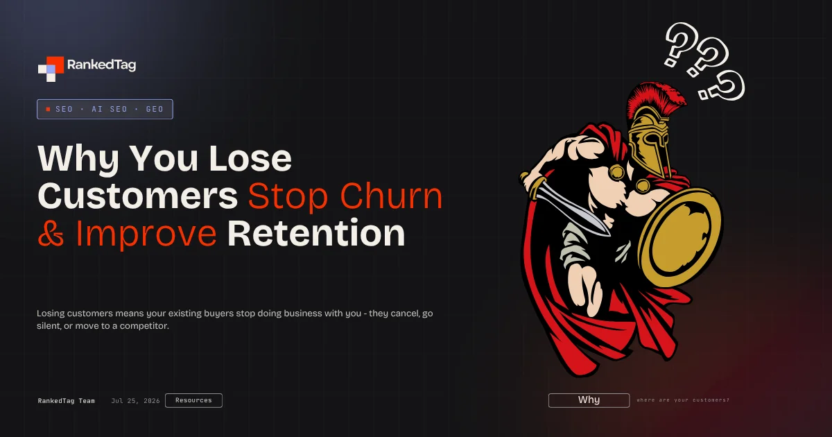 Why You Lose Customers: Stop Churn & Improve Retention