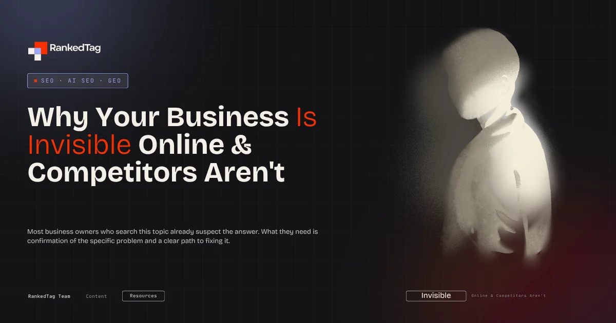 Why Your Business Is Invisible Online & Competitors Aren't