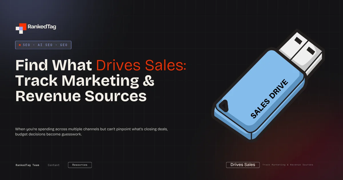 Find What Drives Sales: Track Marketing & Revenue Sources