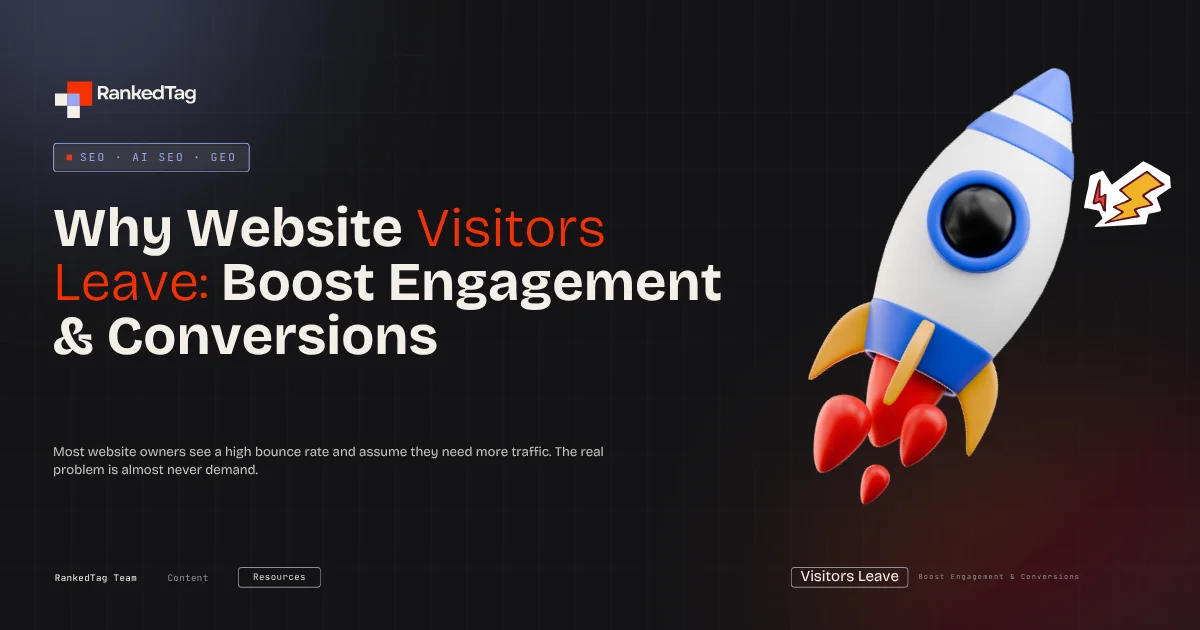Why Website Visitors Leave: Boost Engagement & Conversions